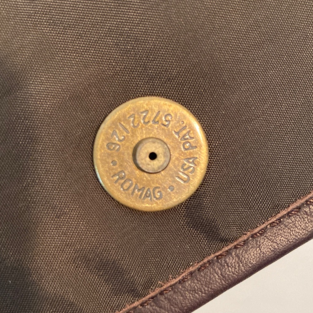 Romag Crossbody Brown buttery Leather Bag - Picture 10 of 17